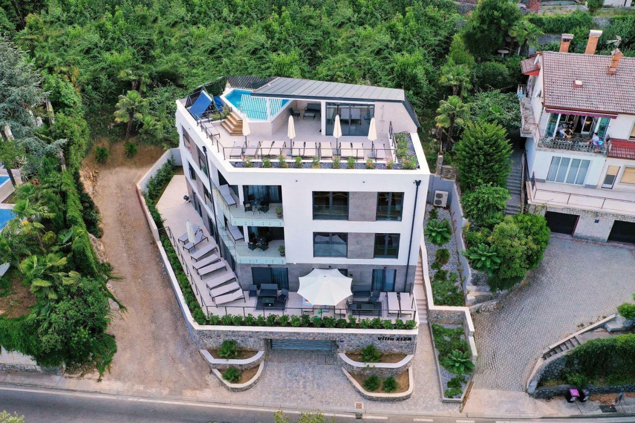 Apartments In Villa Ziza, Rooftop Swimming Pool Opatija Extérieur photo